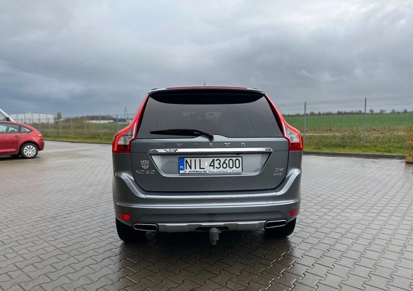 Volvo XC 60 cena 92000 przebieg: 125000, rok produkcji 2017 z Gdańsk małe 79